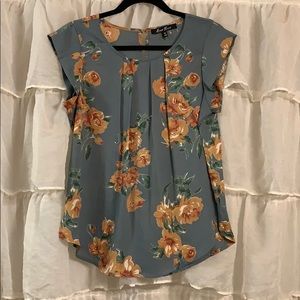 Alice Blue Blouse